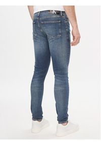 Calvin Klein Jeans Jeansy Super J30J324185 Granatowy Skinny Fit. Kolor: niebieski