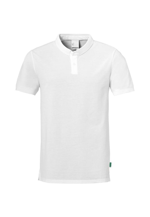 UHLSPORT - Koszulka polo dla dzieci Uhlsport Essential Prime. Typ kołnierza: polo. Kolor: wielokolorowy, biały, czarny. Sport: piłka nożna