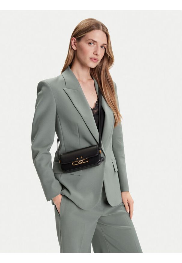 Emporio Armani Torebka EW001212 AF14786 UC001 Czarny. Kolor: czarny. Materiał: skórzane