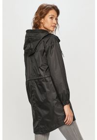 columbia - Columbia kurtka przeciwdeszczowa damska kolor czarny przejściowa. Kolor: czarny. Materiał: materiał #5