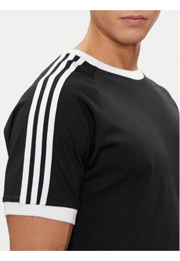 Adidas - adidas T-Shirt Adicolor Classics 3-Stripes T-Shirt IA4845 Czarny Slim Fit. Kolor: czarny. Materiał: bawełna