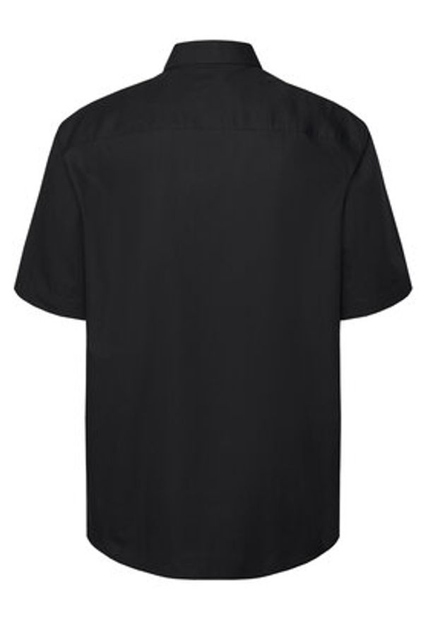 Versace Jeans Couture Koszula 80GALCS0 CNY17 Czarny Regular Fit. Kolor: czarny. Materiał: bawełna