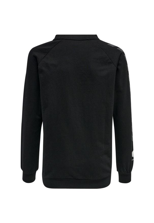 Dziecięca bluza bawełniana Hummel Move Grid. Kolor: czarny. Materiał: bawełna