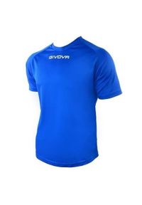 Koszulka piłkarska męska Givova One Mac01. Kolor: niebieski. Sport: piłka nożna