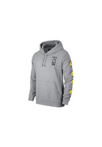 Nike - Bluza męska nike air jordan sportswear last shot hoodie carbon heather. Kolor: szary. Sport: bieganie #2