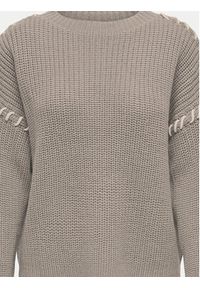JDY Sweter Rosella 15329787 Szary Regular Fit. Kolor: szary. Materiał: syntetyk #4