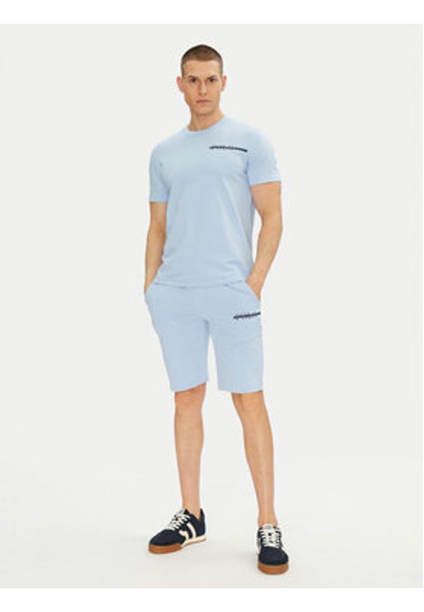 Polo Ralph Lauren T-Shirt 714962528004 Niebieski Regular Fit. Typ kołnierza: polo. Kolor: niebieski. Materiał: bawełna