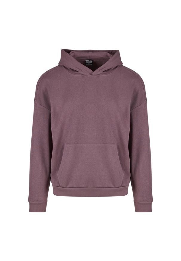 Bluza Urban Classics Light Terry. Typ kołnierza: kaptur. Kolor: fioletowy. Materiał: materiał