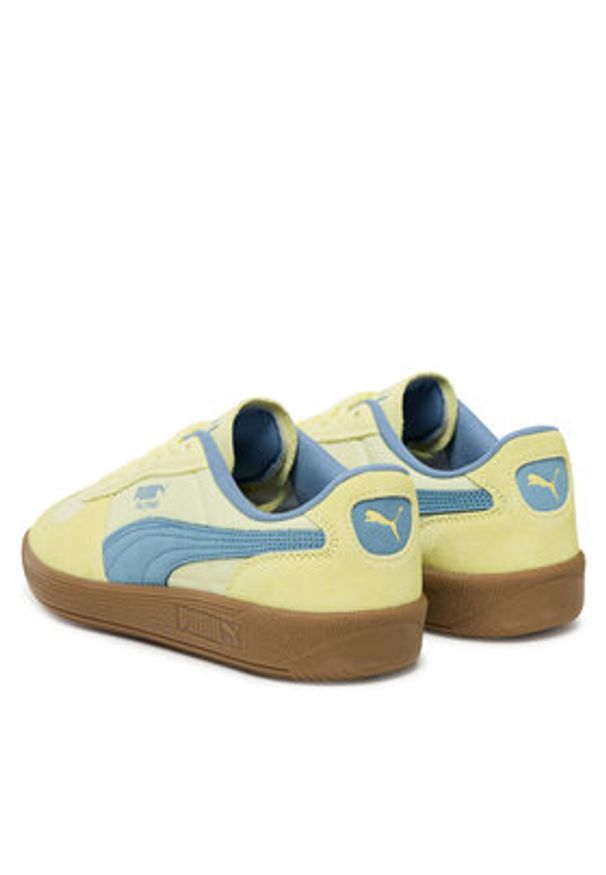 Puma Sneakersy Palermo Pop 403257 02 Żółty. Kolor: żółty. Materiał: materiał