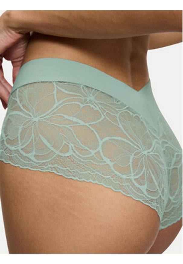 Triumph Bokserki Illusion 10219748 Zielony. Kolor: zielony. Materiał: syntetyk