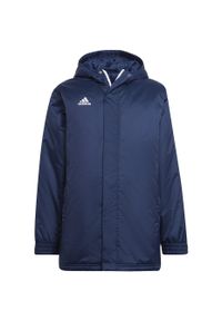 Adidas - Kurtka piłkarska dla dzieci adidas Entrada 22 Stadium Jacket. Kolor: wielokolorowy, niebieski, biały. Sport: piłka nożna #1