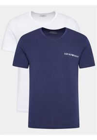 Emporio Armani Underwear Komplet 2 t-shirtów 111849 3R717 98910 Kolorowy Regular Fit. Materiał: bawełna. Wzór: kolorowy #1