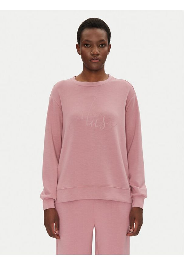 Fransa Bluza 20615557 Różowy Regular Fit. Kolor: różowy. Materiał: syntetyk