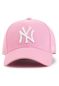 47 Brand Czapka z daszkiem New York Yankees B-MVPSP17WBP-RS Różowy. Kolor: różowy. Materiał: materiał