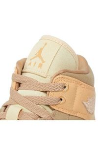 Nike Sneakersy Air Jordan 1 Mid Se DV0427 102 Beżowy. Kolor: beżowy. Materiał: materiał. Model: Nike Air Jordan