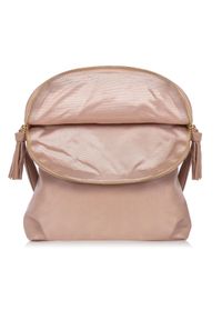 Ochnik - Różowa torebka damska z frędzlami. Kolor: różowy. Dodatki: z frędzlami. Styl: casual #4