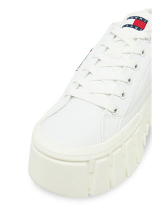 Tommy Jeans Trampki EN0EN02793 Biały. Kolor: biały. Materiał: materiał