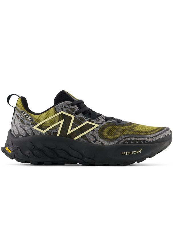 Buty męskie New Balance Fresh Foam X Hierro v8 MTHIERY8 – multikolor. Kolor: wielokolorowy. Materiał: guma, syntetyk, materiał. Szerokość cholewki: normalna. Sport: fitness, bieganie