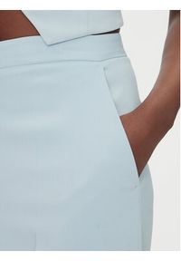 Pinko - PINKO Spodnie materiałowe Pergamino 100331 A20Q Błękitny Regular Fit. Kolor: niebieski. Materiał: syntetyk #3
