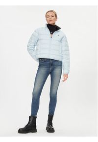 Calvin Klein Jeans Kurtka puchowa J20J222585 Niebieski Regular Fit. Kolor: niebieski. Materiał: syntetyk