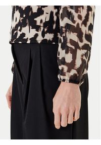 Morgan Bluzka 252-TRITA Czarny Regular Fit. Kolor: czarny. Materiał: syntetyk #3