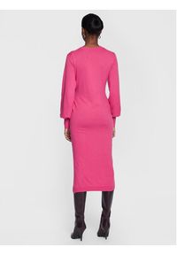Ted Baker Sukienka dzianinowa Essya 266256 Różowy Regular Fit. Kolor: różowy. Materiał: wiskoza #4