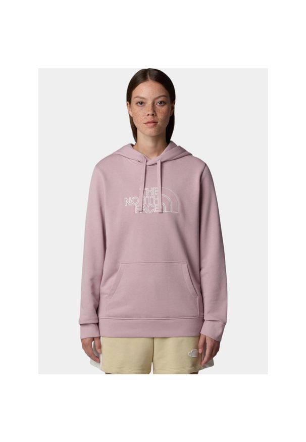 Bluza z kapturem damska The North Face W Drew Peak Light. Typ kołnierza: kaptur. Kolor: różowy