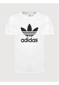 Adidas - adidas T-Shirt adicolor Classics Trefoil H06644 Biały Regular Fit. Kolor: biały. Materiał: bawełna