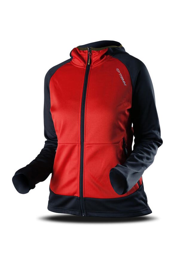 TRIMM - Bluza Trimm OASIS LADY. Kolor: niebieski, czerwony, wielokolorowy. Sezon: zima. Sport: narciarstwo