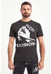 John Richmond - T-shirt Langta JOHN RICHMOND. Materiał: bawełna. Wzór: nadruk. Styl: klasyczny #4