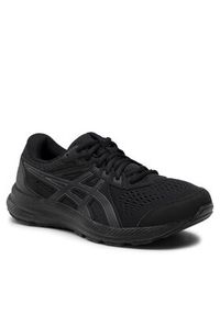 Asics Buty do biegania Gel-Contend 8 1011B492 Czarny. Kolor: czarny. Materiał: skóra