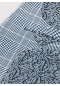 Pako Lorente - PAKO LORENTE – Niebieska marynarka garniturowa w kratę. Okazja: na wesele, na ślub cywilny. Kolor: niebieski. Styl: boho #8