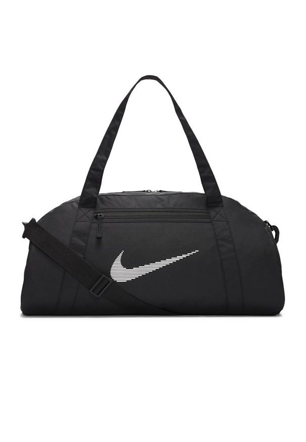 Torba Nike Gym Club DR6974-010 - czarna. Kolor: czarny. Materiał: tkanina, poliester. Sport: fitness