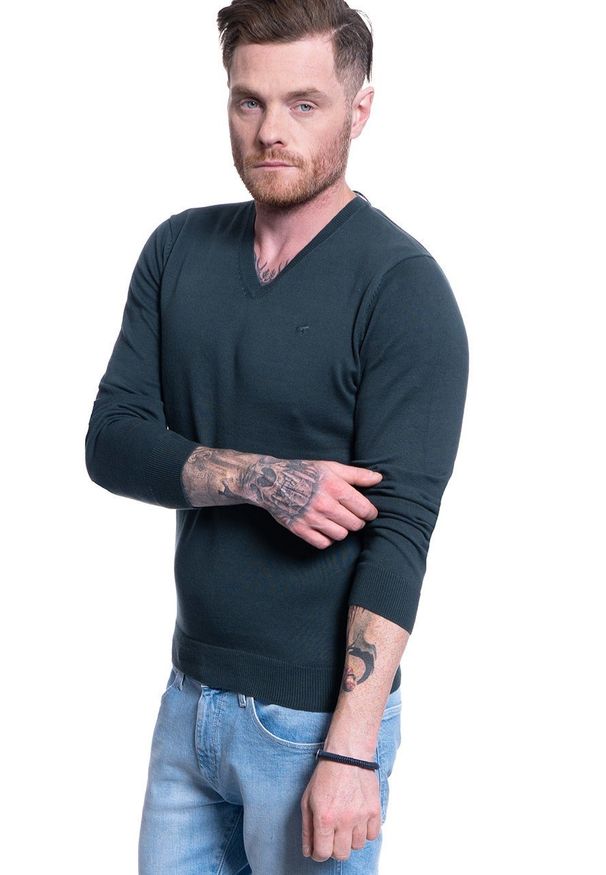 Mustang - MĘSKI SWETER MUSTANG EMIL V BASIC 1010106 6432
