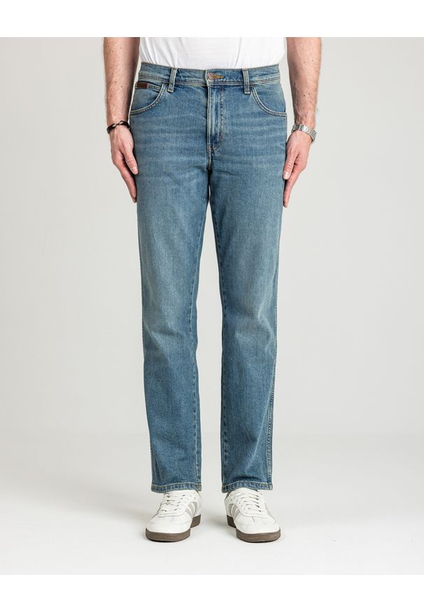 Wrangler - MĘSKIE SPODNIE WRANGLER TEXAS MIDNIGHT HAZE 112378455