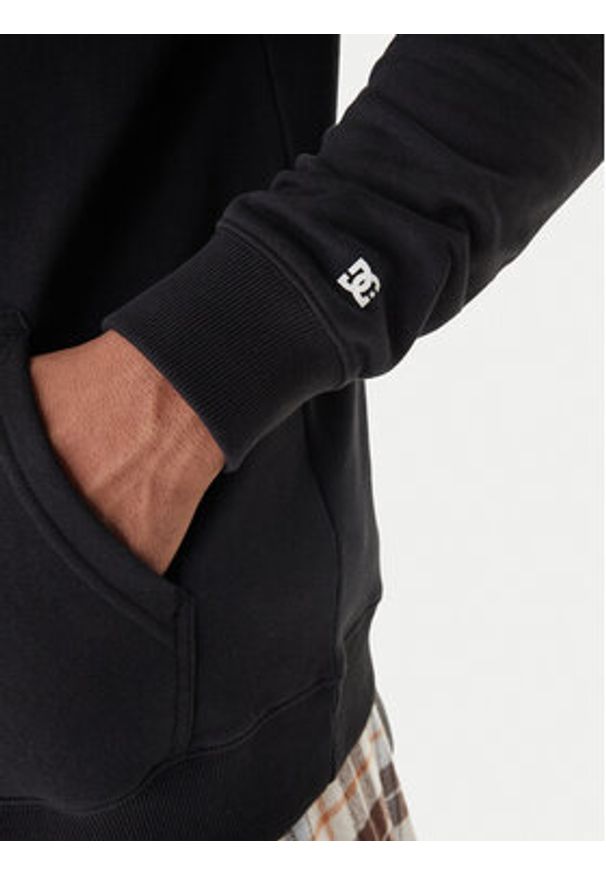 DC Shoes Bluza Baseline ADYFT03389 Czarny Regular Fit. Kolor: czarny. Materiał: bawełna