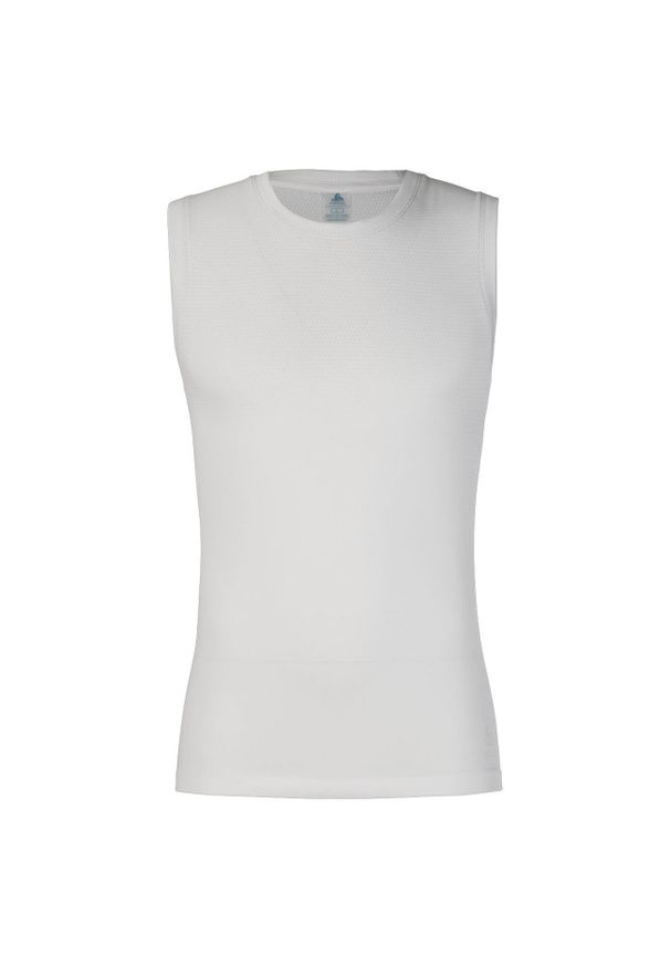 Koszulka tech. męska Odlo BL TOP crew neck singlet PERFORMANCE LIG. Kolor: biały
