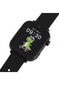 GARETT - Smartwatch Garett Kids N!ce Pro 4G czarny. Rodzaj zegarka: smartwatch. Kolor: czarny. Styl: retro, młodzieżowy