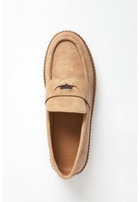 Weekend Max Mara - Loafersy damskie skórzane Kapokloafer WEEKEND MAX MARA. Materiał: skóra #5