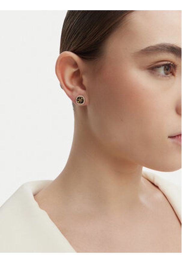 Guess Kolczyki JUBE02 147JW Złoty. Materiał: metalowe. Kolor: złoty