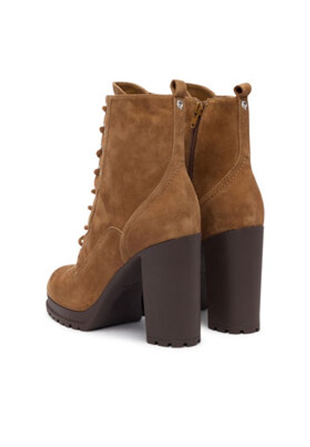 Aldo Trzewiki Rebellious 14116624 Brązowy. Kolor: brązowy. Materiał: skóra, zamsz