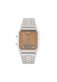 Zegarek Casio. Kolor: srebrny. Styl: vintage #1