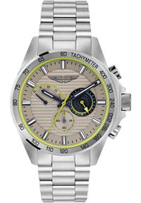 Zegarek męski Aston Martin MTRH1F504 srebrny. Kolor: srebrny #1