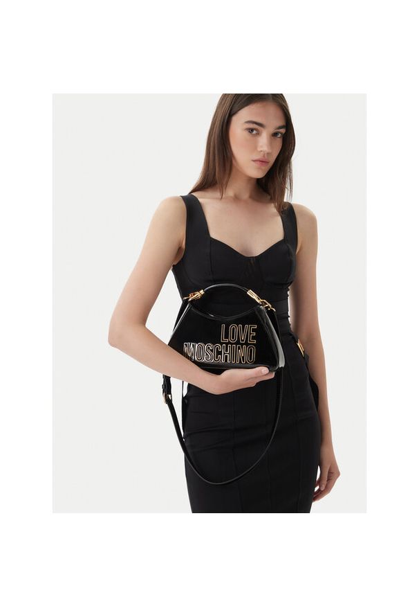 Love Moschino - Torebka LOVE MOSCHINO. Kolor: czarny
