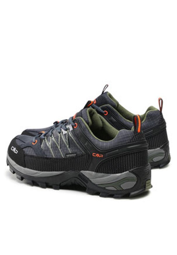 CMP Trekkingi Rigel Low Trekking Shoe Wp 3Q54457 Czarny. Kolor: czarny. Materiał: materiał. Sport: turystyka piesza