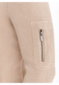 Pako Lorente - PAKO LORENTE - Rozpinany kardigan w kolorze beżowym. Okazja: na co dzień. Kolor: beżowy. Materiał: wełna, bawełna. Sezon: jesień. Styl: casual #10