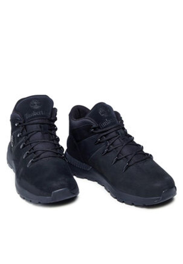 Timberland Sneakersy Sprint Trekker Mid TB0A2GE80151 Czarny. Kolor: czarny. Materiał: nubuk, skóra. Sport: bieganie
