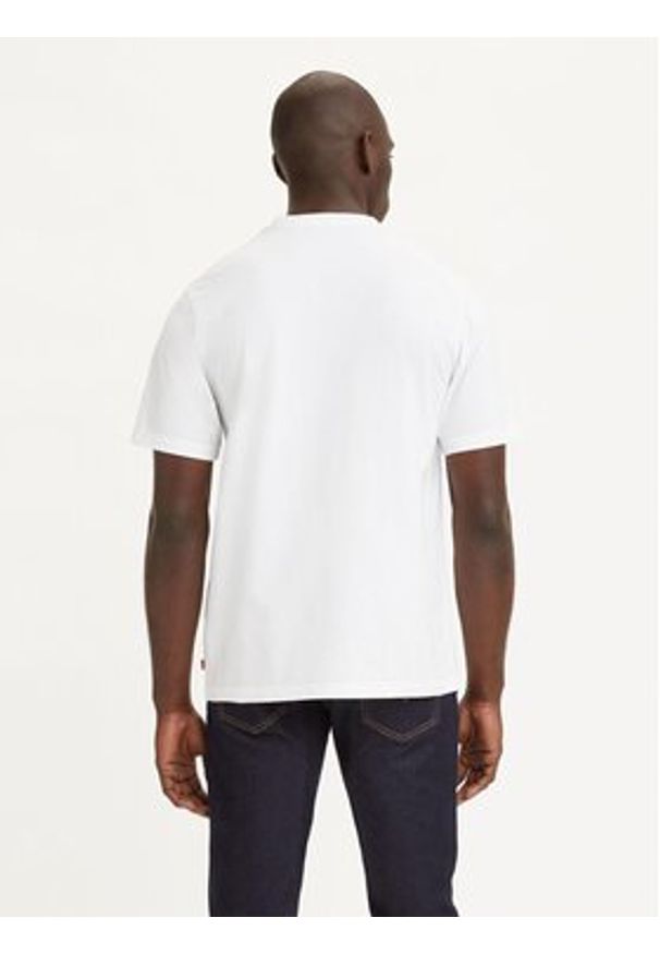 Levi's® T-Shirt 16143-0727 Biały Relaxed Fit. Kolor: biały. Materiał: bawełna