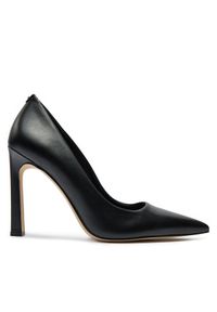 MICHAEL Michael Kors Szpilki Amara leather Pump 40S4AMHP1L Czarny. Kolor: czarny. Materiał: skóra. Obcas: na szpilce #1
