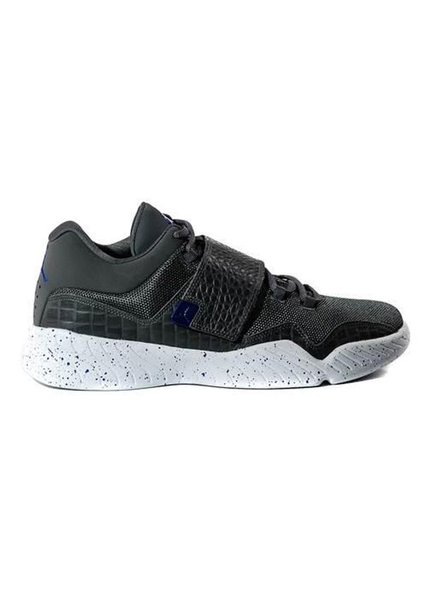 Buty koszykarskie męskie Nike Air Jordan J23. Zapięcie: rzepy. Kolor: szary. Materiał: skóra, tkanina. Szerokość cholewki: normalna. Model: Nike Air Jordan